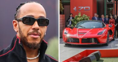 Lewis Hamilton has £13m car collection which includes ultra-rare Ferrari made just for him | F1 | Sport