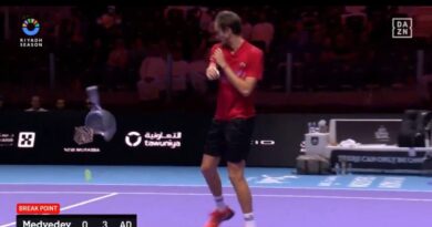 Daniil Medvedev smashes racket five times and erupts after being bagelled by Jannik Sinner | Tennis | Sport