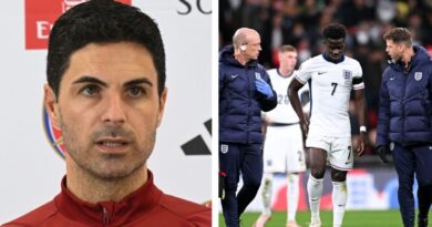 Arsenal news: Bukayo Saka injury update provided by Mikel Arteta | Football | Sport