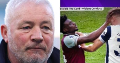 Ally McCoist in the firing line for Mohammed Kudus comment after red card | Football | Sport