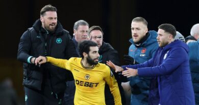 Wolves: More chaos as angry Ait-Nouri carried off pitch by team-mate after Ipswich loss | Football | Sport