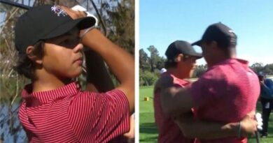 Tiger Woods’ son Charlie makes epic hole in one as golf icon gives heartwarming reaction | Golf | Sport