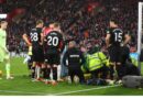 West Ham’s Lukasz Fabianski stretchered off after nasty collision as Ramsdale shows class | Football | Sport