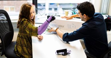 Christmas gift of new bionic arms helps children live fuller, happier lives