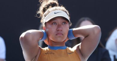 Naomi Osaka in tears as star retires from first final since April 2022 through injury | Tennis | Sport