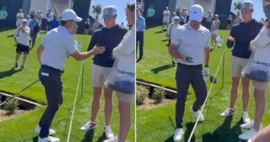 Rory McIlroy snaps at fan and snatches phone in tense moment | Golf | Sport