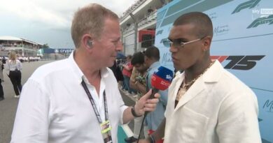 Martin Brundle congratulates Conor Benn in awkward Miami GP grid walk blunder | F1 | Sport