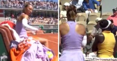 French Open match suspended as fans scream in the crowd over medical emergency | Tennis | Sport