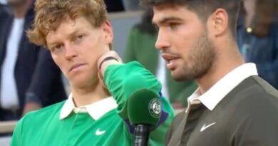 Carlos Alcaraz’s touching message to heartbroken Jannik Sinner after French Open final | Tennis | Sport