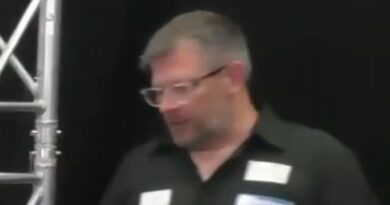 James Wade farts on stage again as darts match stopped and ref steps in | Other | Sport