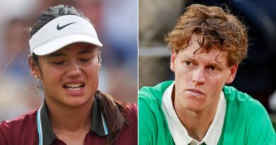 Tennis LIVE: Emma Raducanu risks huge backlash as Jannik Sinner mocked after surprise loss | Tennis | Sport