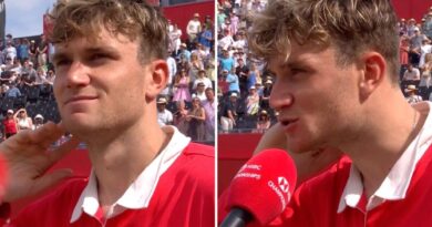 Jack Draper caught in weird BBC interview minutes after Queen’s win | Tennis | Sport