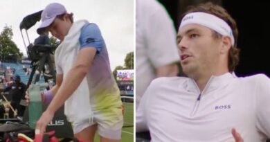 Taylor Fritz vs Joao Fonseca match suspended until the next day | Tennis | Sport