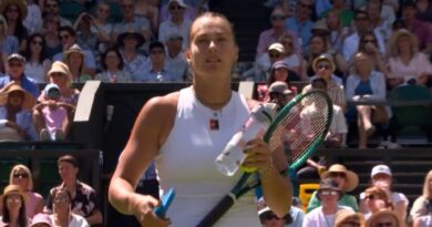 Wimbledon semi-final halted by emergency as Aryna Sabalenka rushes to help in soaring heat | Tennis | Sport