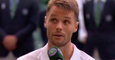 Wimbledon star shows class on Centre Court after tennis ace suddenly retired at 28 | Tennis | Sport