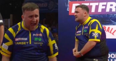 Luke Littler explains emotional gesture after chaotic World Matchplay comeback | Other | Sport