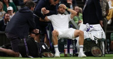 Wimbledon star who was hospitalised during match gets another heartbreaking blow | Tennis | Sport