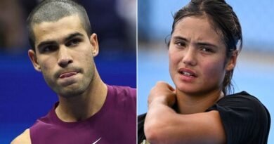 US Open LIVE: Carlos Alcaraz shows true colours as Emma Raducanu targeted by rivals