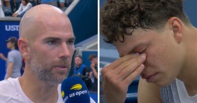 Ben Shelton’s opponent speaks out as American retires from US Open in tears | Tennis | Sport