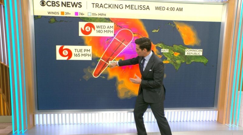 Tracking Hurricane Melissa as it slowly churns in the Caribbean toward Jamaica Tracking Hurricane Melissa as it slowly churns in the Caribbean toward Jamaica