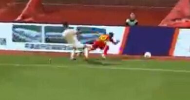 Footballer ‘breaks neck’ in horrifying incident during match and could be left paralysed | Football | Sport