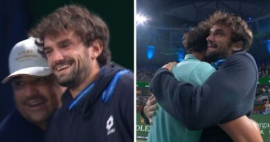 Shanghai Masters star in tears as he breaks tradition and runs on court after rival’s win | Tennis | Sport