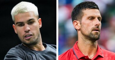 Tennis LIVE: Carlos Alcaraz warned at Paris Masters as sad Novak Djokovic statement issued | Tennis | Sport