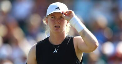 Tennis tournament suspended as cyclone heading towards event featuring British star | Tennis | Sport