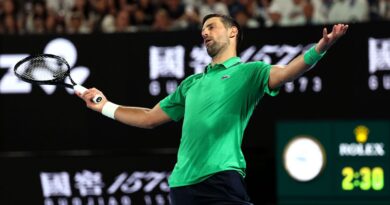 Djokovic booed by Australian Open crowd as he argues with umpire | Tennis | Sport