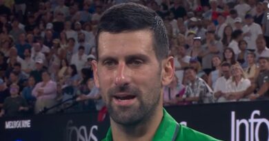 Novak Djokovic tells himself to ‘calm down’ and apologises to Australian Open crowd | Tennis | Sport