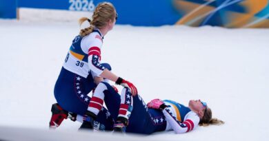 Winter Olympics star screams in agony and collapses to the floor after race | Other | Sport