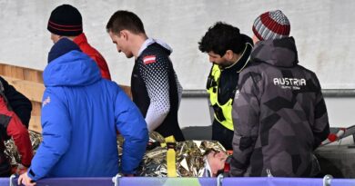 Update issued on bobsleigh driver rushed to hospital after horror crash | Other | Sport