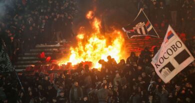Champions League regular’s stadium set on fire by away fans during wild derby | Football | Sport