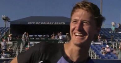 Tennis star’s hilarious reply as interviewer suffers awkward ‘sex’ gaffe live on TV | Tennis | Sport