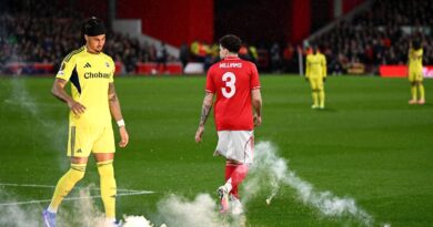 Nottingham Forest Europa League match stopped as player confronts own fans | Football | Sport