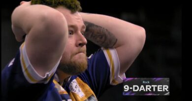 Josh Rock hits incredible nine-darter on home soil in wild scenes | Other | Sport