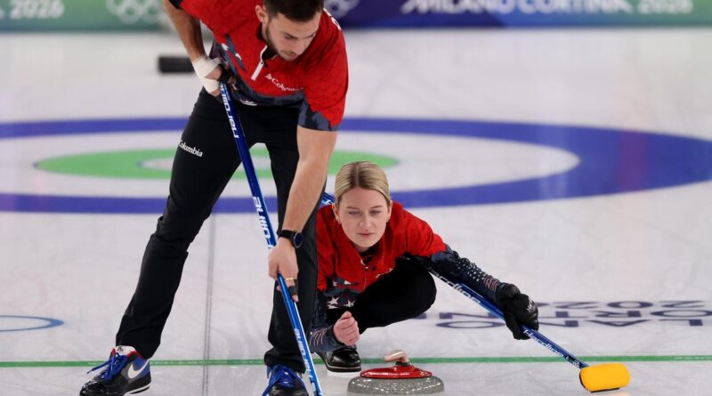 U.S. curling guaranteed first mixed doubles Olympic medal in final match against Sweden