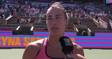 Aryna Sabalenka has to hide her tennis bag and shoes at Indian Wells | Tennis | Sport