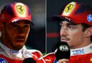 Charles Leclerc criticised after tense Lewis Hamilton Ferrari fight | F1 | Sport