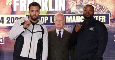 Moses Itauma vs Jermaine Franklin live stream and TV channel | Boxing | Sport