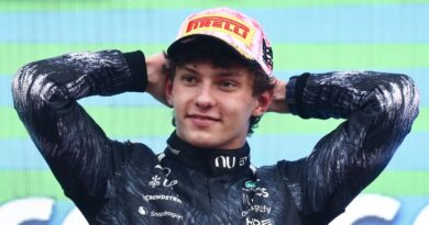 Kimi Antonelli’s response to F1 icon after toppling George Russell | F1 | Sport