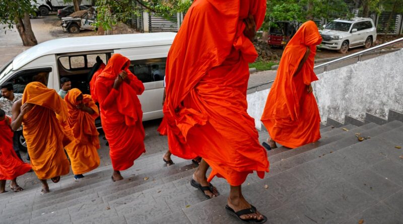 22 Buddhist monks arrested at airport after record drug bust