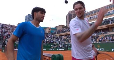 Carlos Alcaraz immediately apologises to rival after thrashing him at Monte Carlo Masters | Tennis | Sport