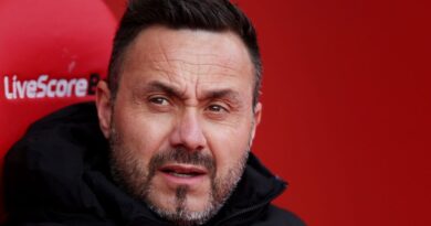 Roberto De Zerbi slapped with an immediate reality check as Tottenham fears come true | Football | Sport