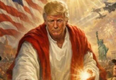 Trump’s bizarre admission after deleting ‘unhinged’ picture portraying himself as Jesus | World | News