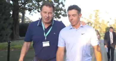 The heartwarming note Sir Nick Faldo handed Rory McIlroy after Masters | Golf | Sport