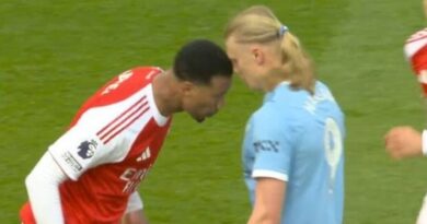 How Gabriel escaped red card vs Man City despite Erling Haaland clash | Football | Sport