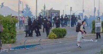 Arsenal fans tear-gassed by police as violence breaks out in Atletico tie | Football | Sport