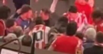 Ben White clashes with Diego Simeone in tunnel as Arsenal brawl erupts | Football | Sport