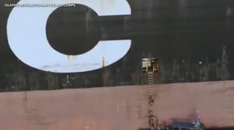 Iran releases video appearing to show seizure of 2 ships in Strait of Hormuz